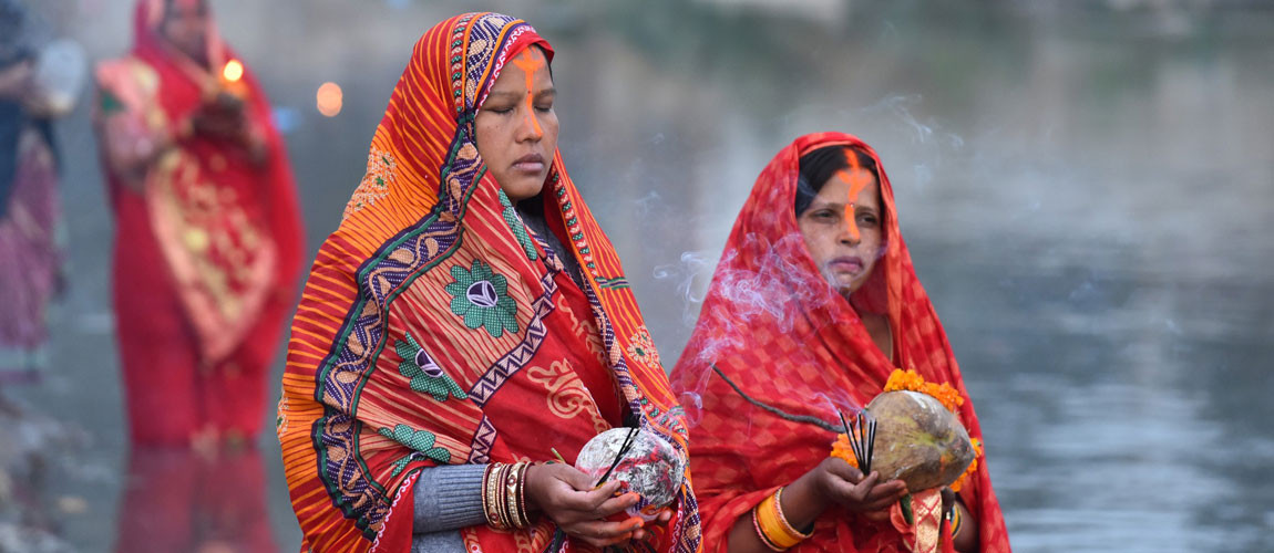 आज वासन्ती छठ पर्वको व्रत र सझियाघाट