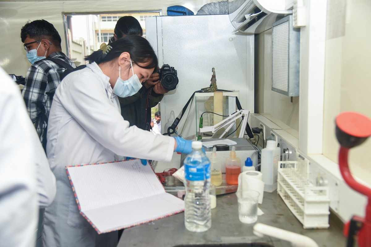 महानगर -विभागको संयुक्त टोली अनुगमनमा