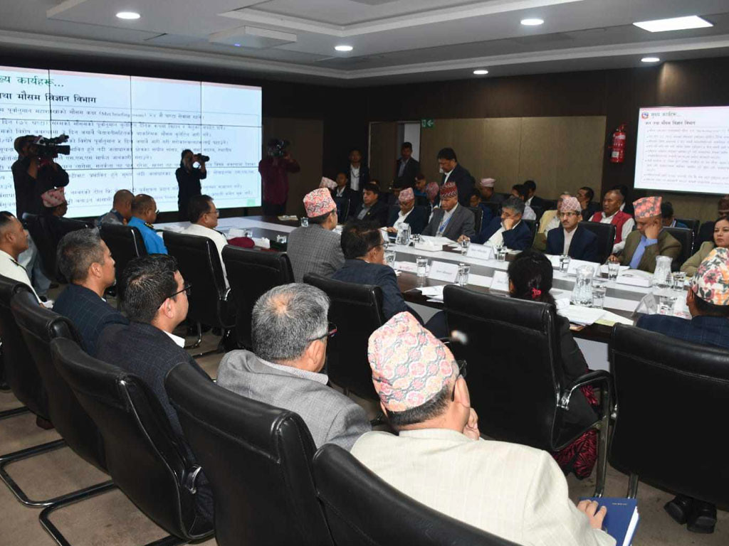 मनसुन अवधिमा उच्च सतर्कता अपनाउन निर्देशन