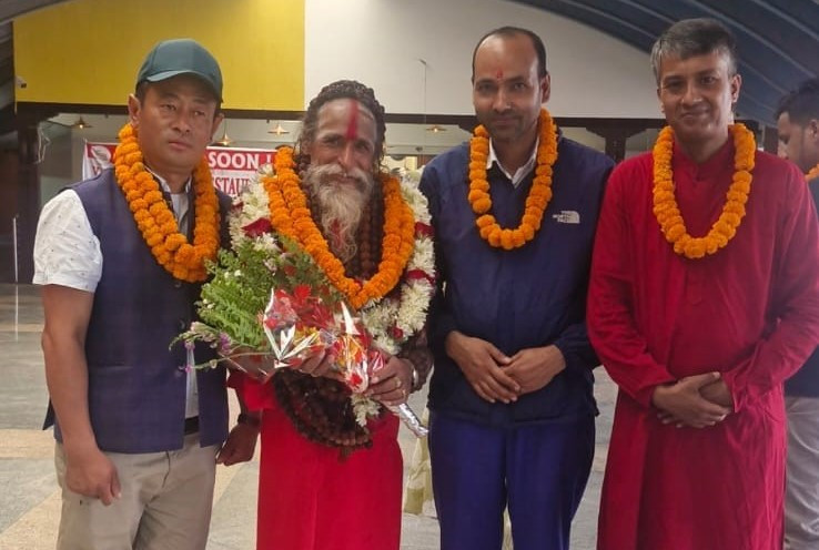 प्रसिद्ध धर्मगुरु काली बाबा नेपालमा