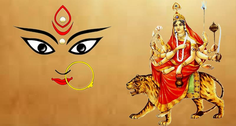 आज चन्द्रघण्टा देवीको पूजा आराधना गरिँदै
