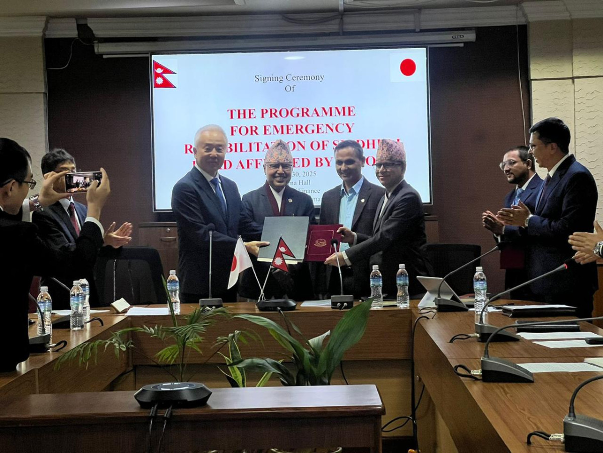 बीपी राजमार्ग पुनर्निर्माणका लागि जापान सरकारको २ अर्ब ६० करोड अनुदान सहायता