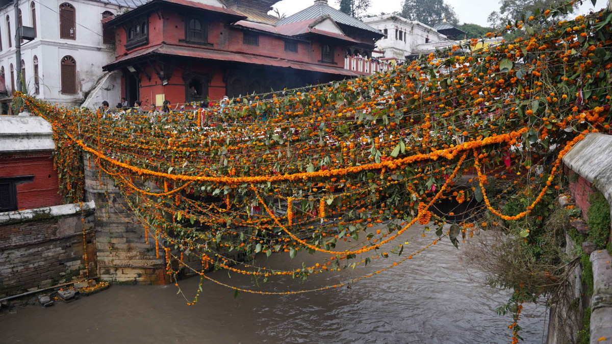 हरिबोधिनी एकादशीमा पशुपतिमा टाँगियो तोरण  (तस्बिरहरु)