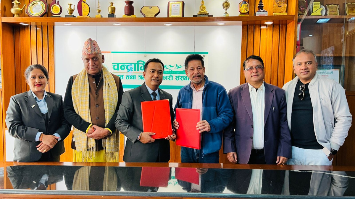 चन्द्रागिरि साकोसका सदस्यहरु लाभान्वित हुने गरी किसान नेटसँग महत्वपूर्ण सहमति