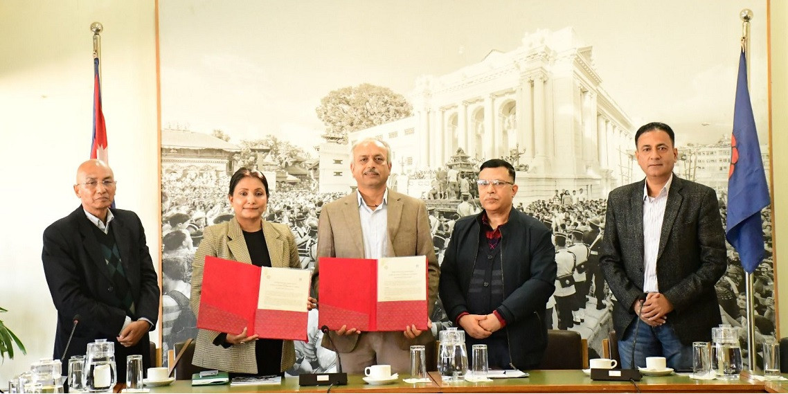 काठमाडौँ विश्वविद्यालय र साथसाथै फाउन्डेसनबीच  सहकार्य  सम्बन्धी  सम्बन्धी समझदारी
