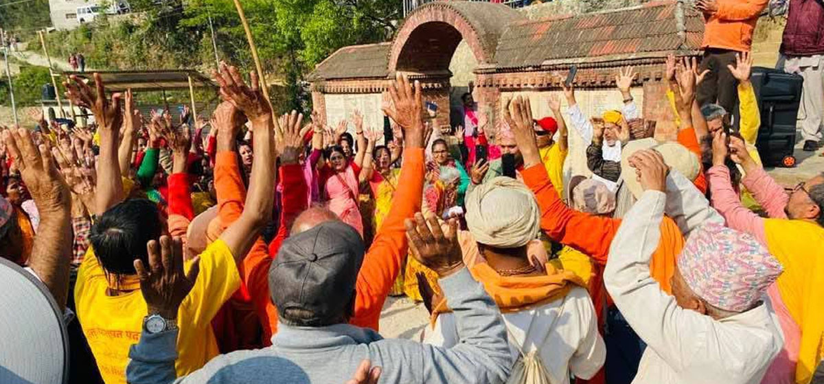 बृहत् पाशुपत पदयात्रामा १४ सिद्धलिङ्गको दर्शन तथा विशेष पूजा सम्पन्न