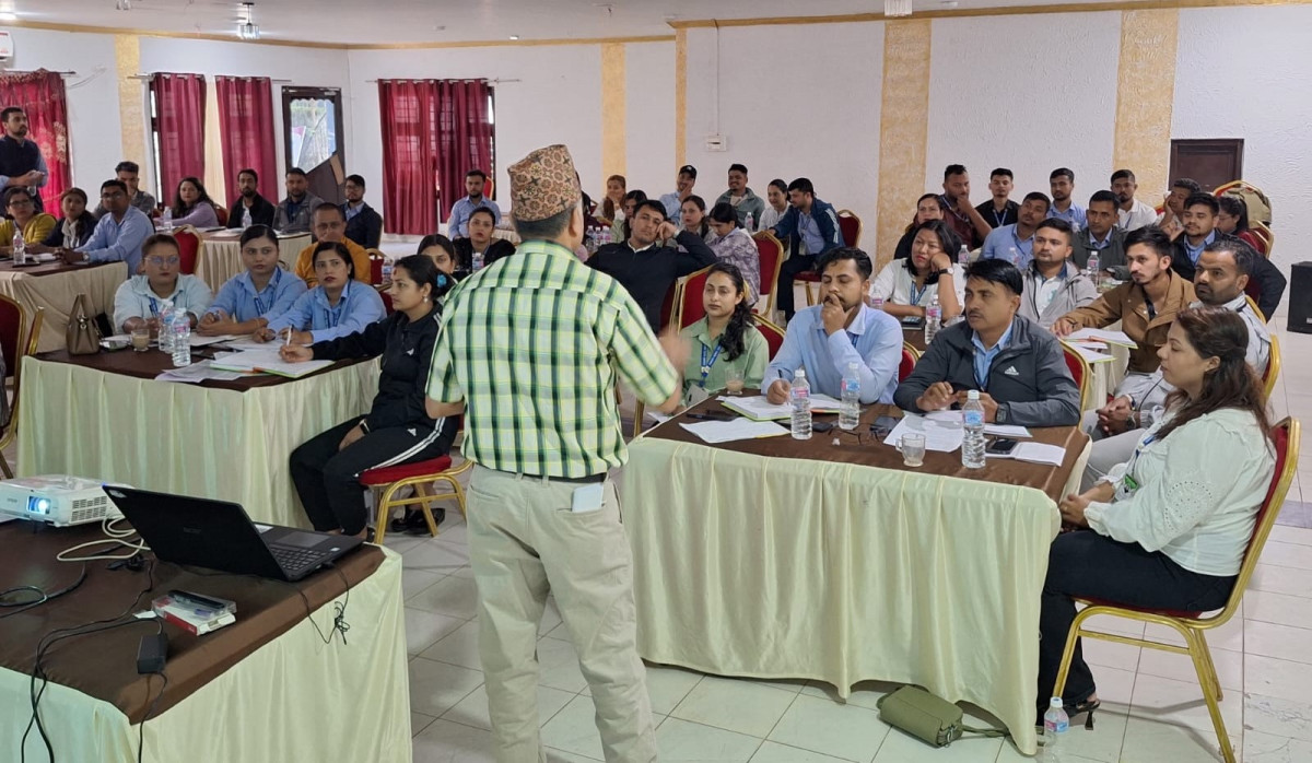 धितो मूल्याङ्कनको त्रुटि र जोखिम रोक्न सहकारीलाई भूमि विज्ञहरुको प्रशिक्षण