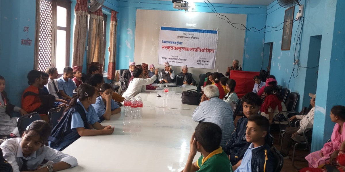 संस्कृत वक्तृत्वकला प्रतियोगिता सम्पन्न, वाग् गुरुकुलकी आँचल बस्याल प्रथम