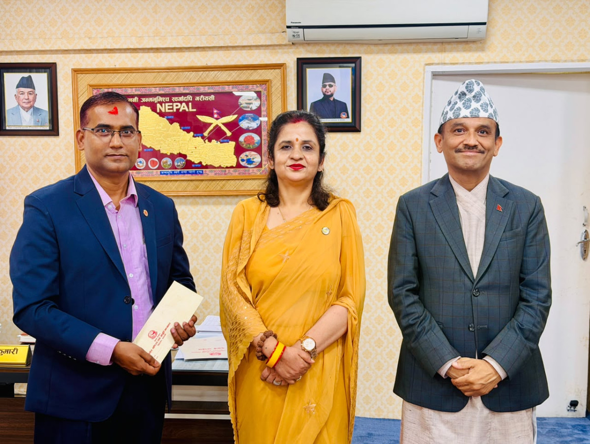 आयल निगमका नवनियुक्त कार्यकारी निर्देशकलाई ग्यास अभाव समाधान हुने गरी काम गर्न निर्देशन